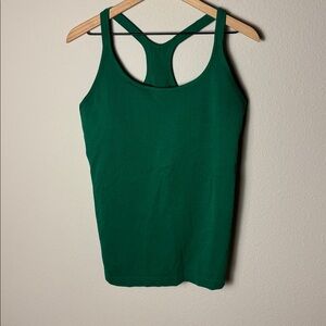 Lululemon Ebb to Street Tank Top *Light Support, B/C Cup Raceway Green W1AX1S